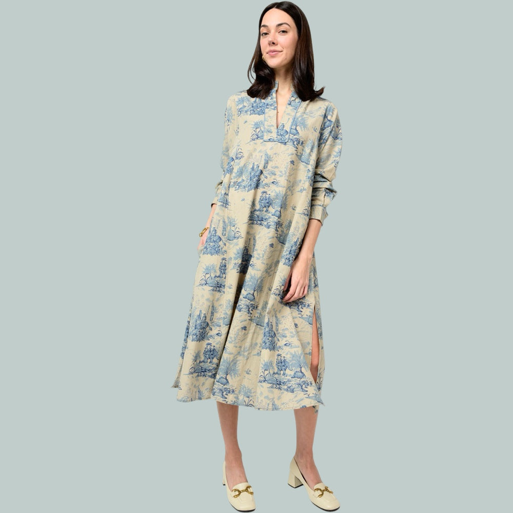 Toile Midi Dress