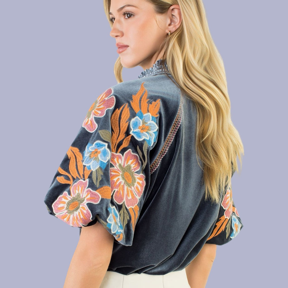 The Riviera Embroidered Top