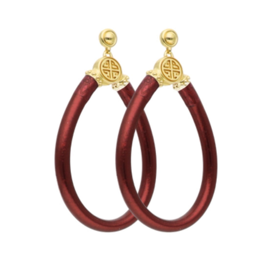 MERLOT ALL WEATHER EARRINGS
