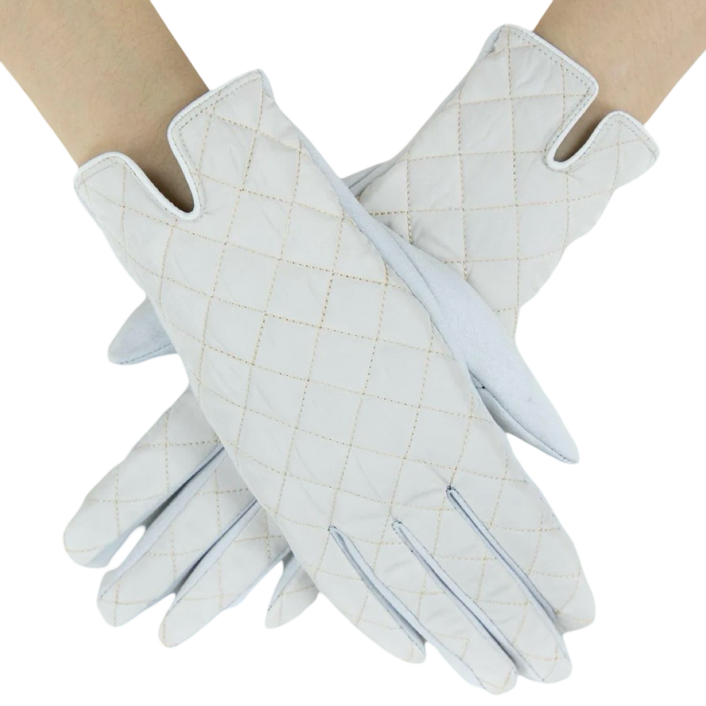 Quilted Solid Gloves