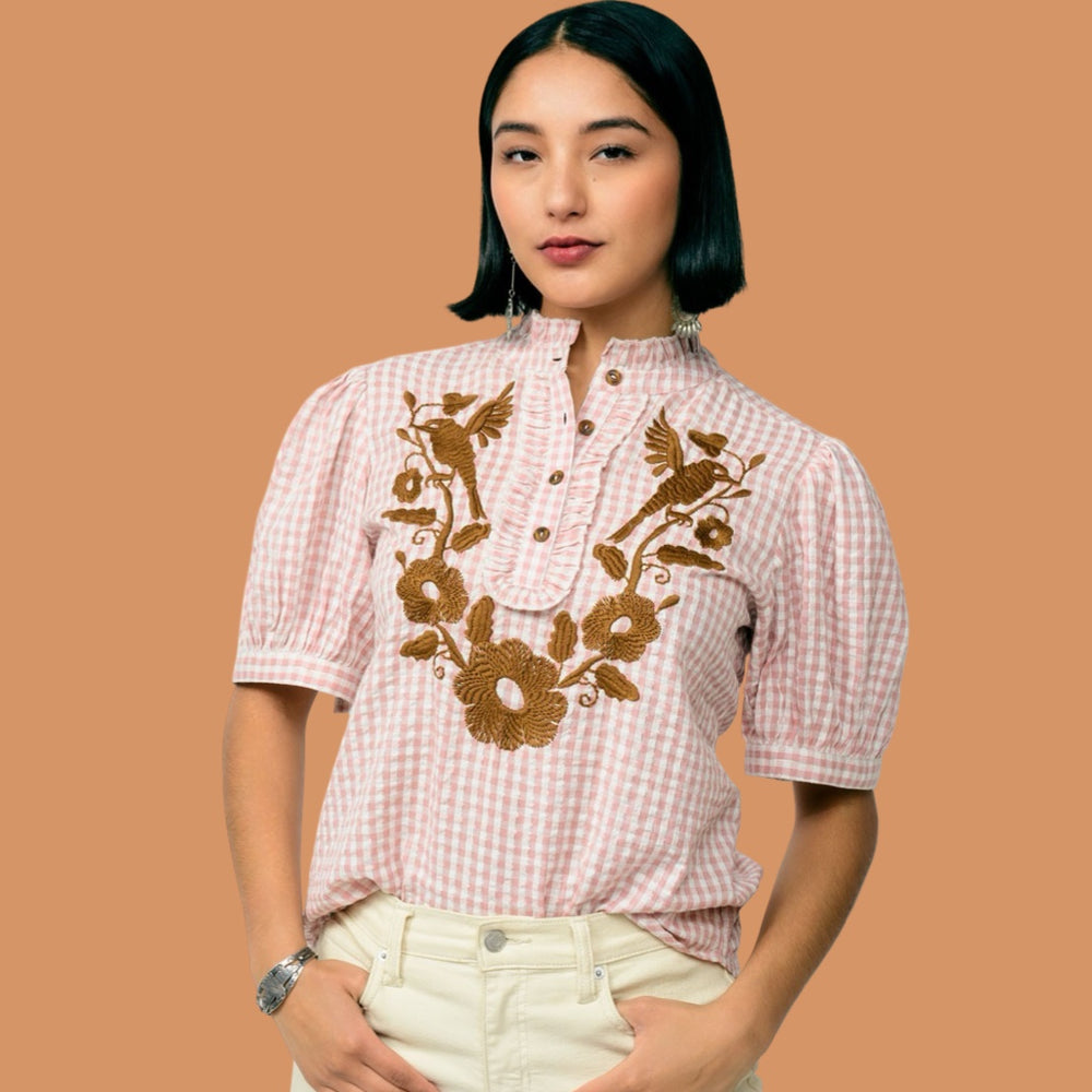 The Blanca Autumn Bloom Top