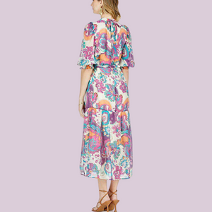 Fantasy Floral Maxi Dress