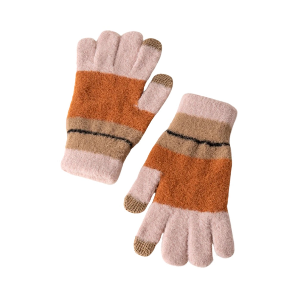 Pink Emerson Touchscreen Gloves