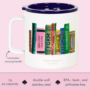 Bookshelf Coffee Mug