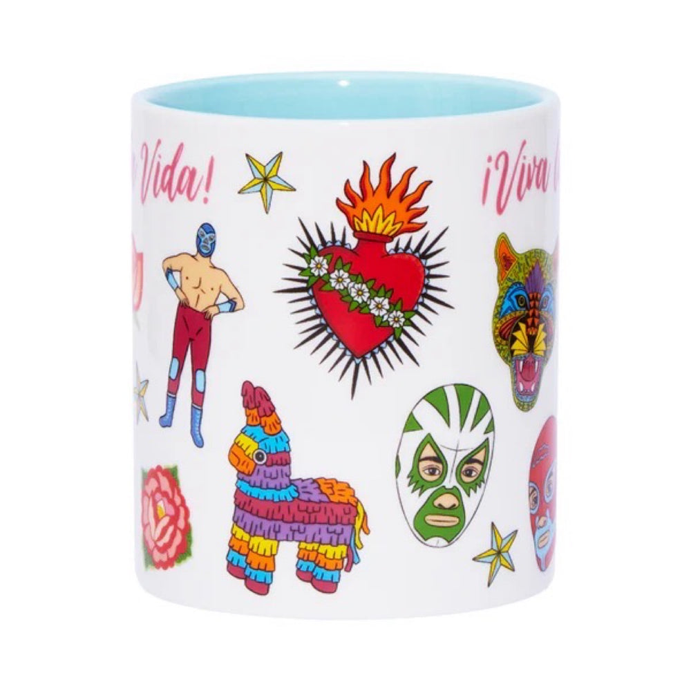 Viva la Vida Latina Collage Coffee Mug