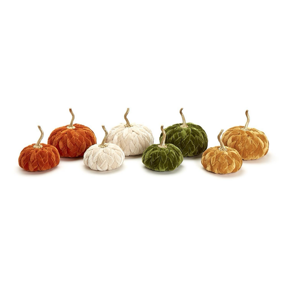 Braided Plush Pumpkin