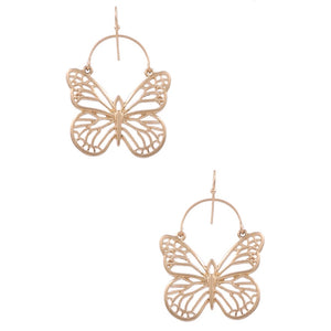 The Butterfly Cut Out Earrings