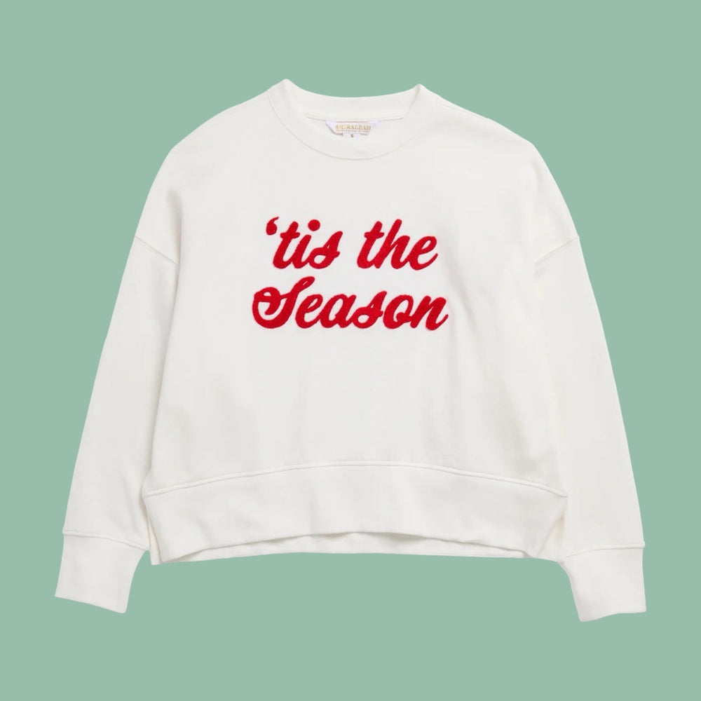 "'Tis The Season/Fa La La" Relaxed Sweatshirt