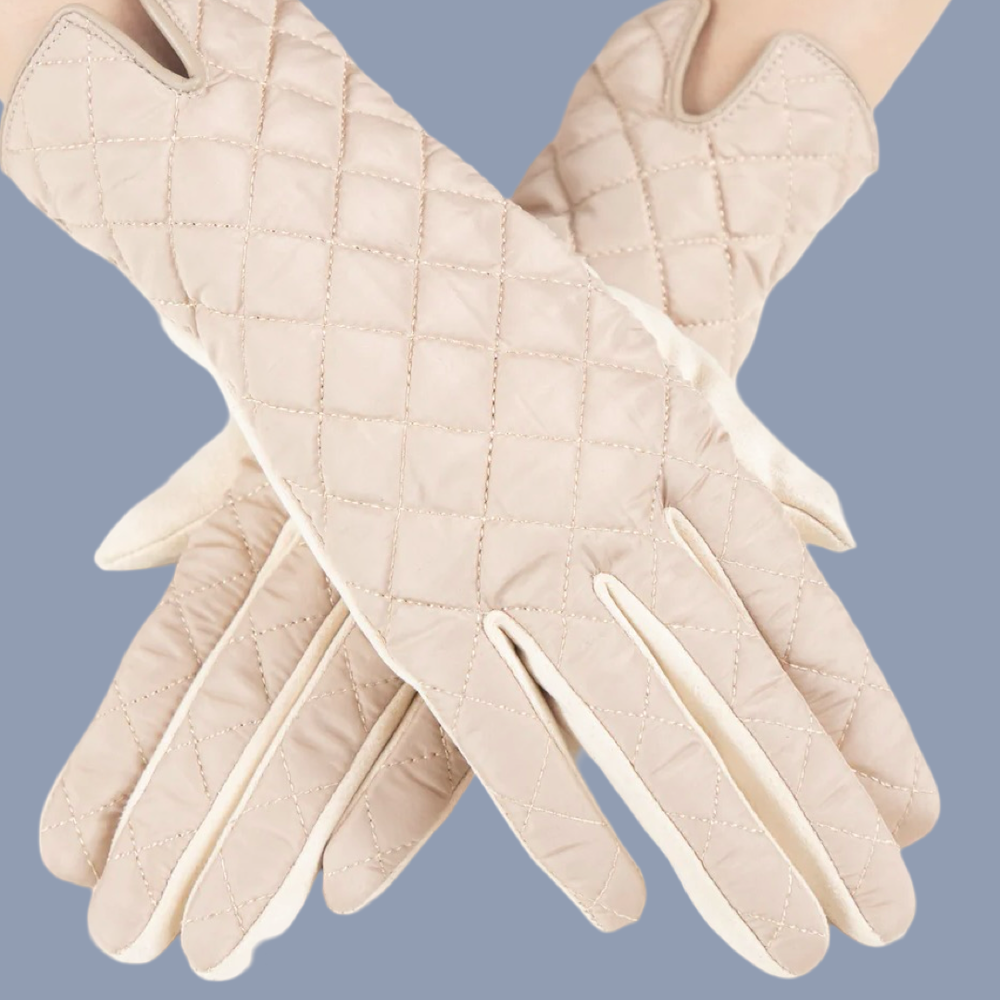 Quilted Solid Gloves