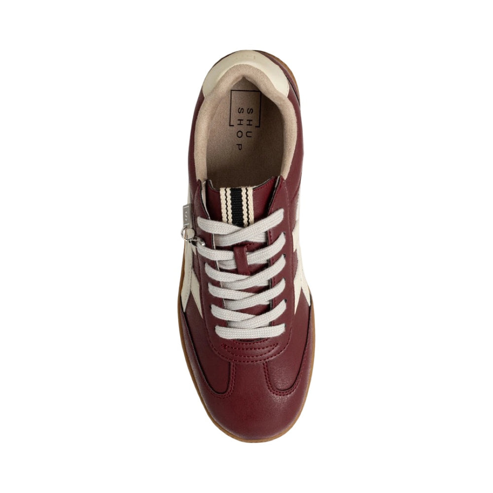 The Burgundy Sasha Sneaker