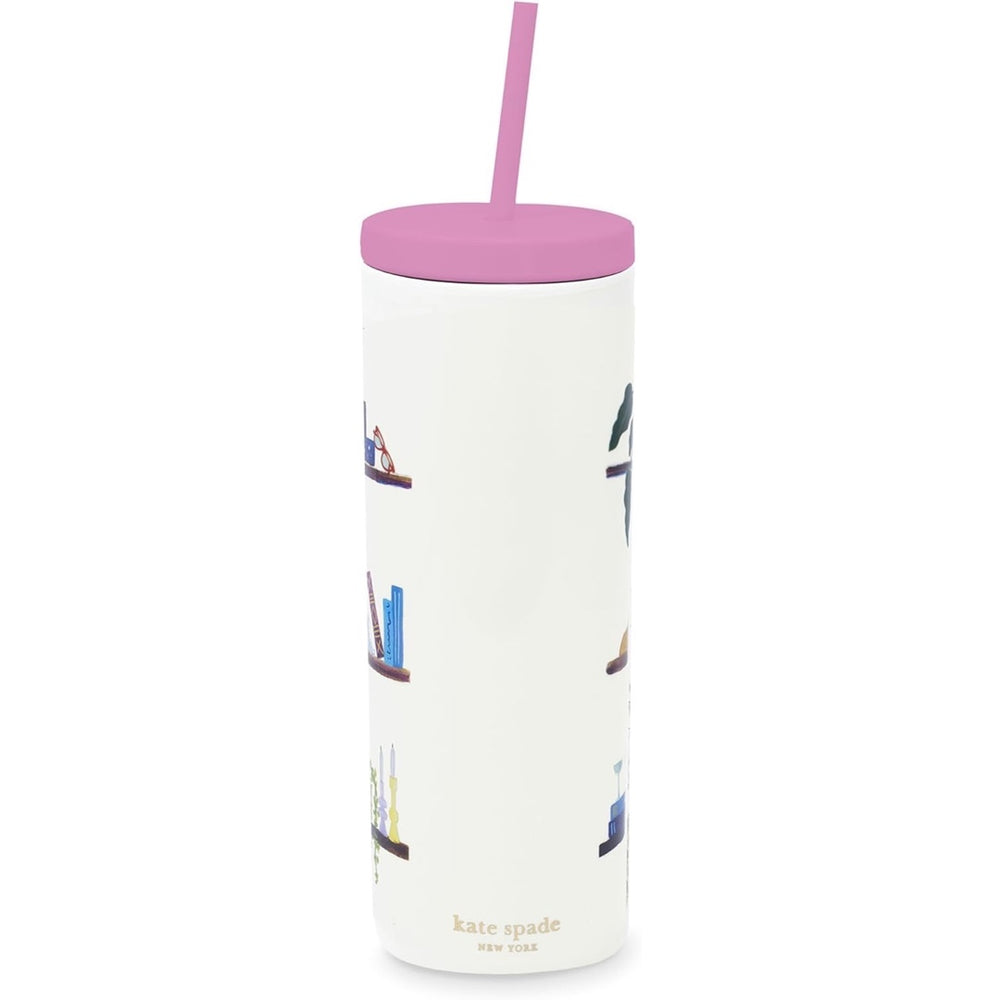 Charmed Library Tumbler with Straw