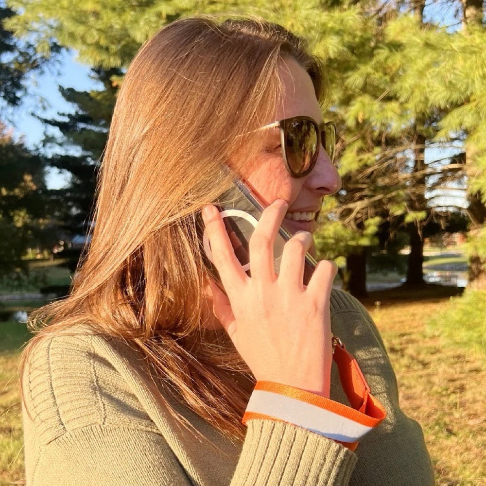 Clip & Go Strap with Pouch - Reflective Collection