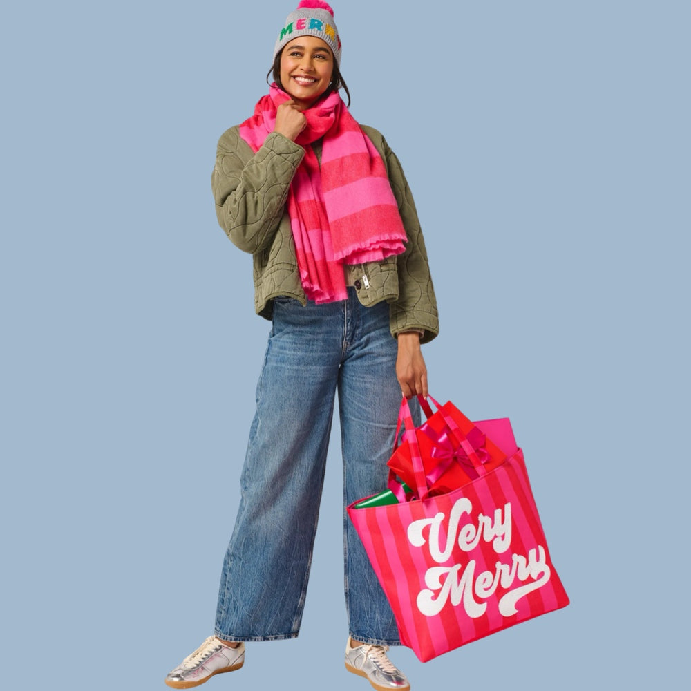 The Very Merry Red Gifting Tote