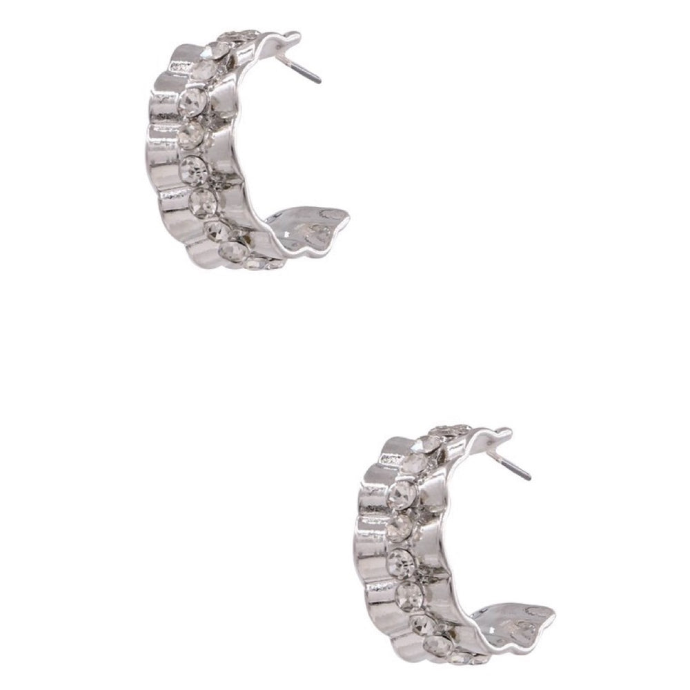 The Beatrice Open Hoop Earrings