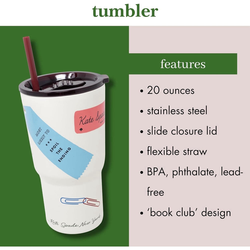 Book Club Tumbler