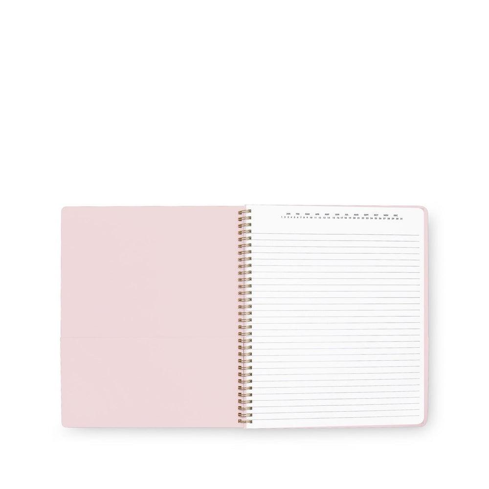 Rise and Shine Large Spiral Notebook