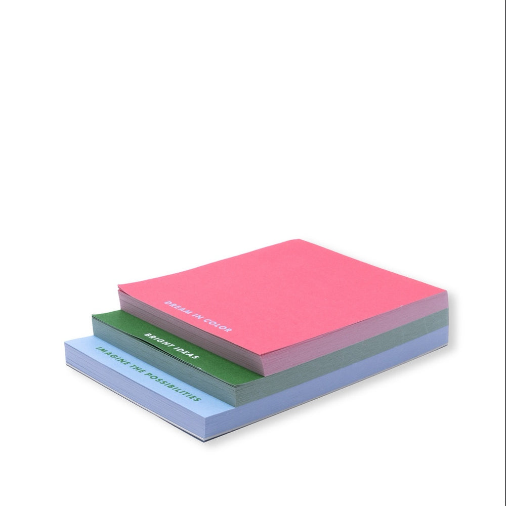 Dream in Color Stacked Notepad