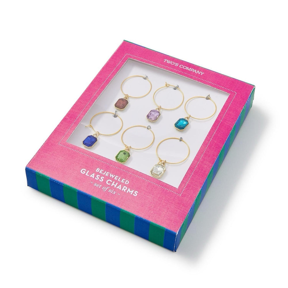 Bejeweled Glass Charms