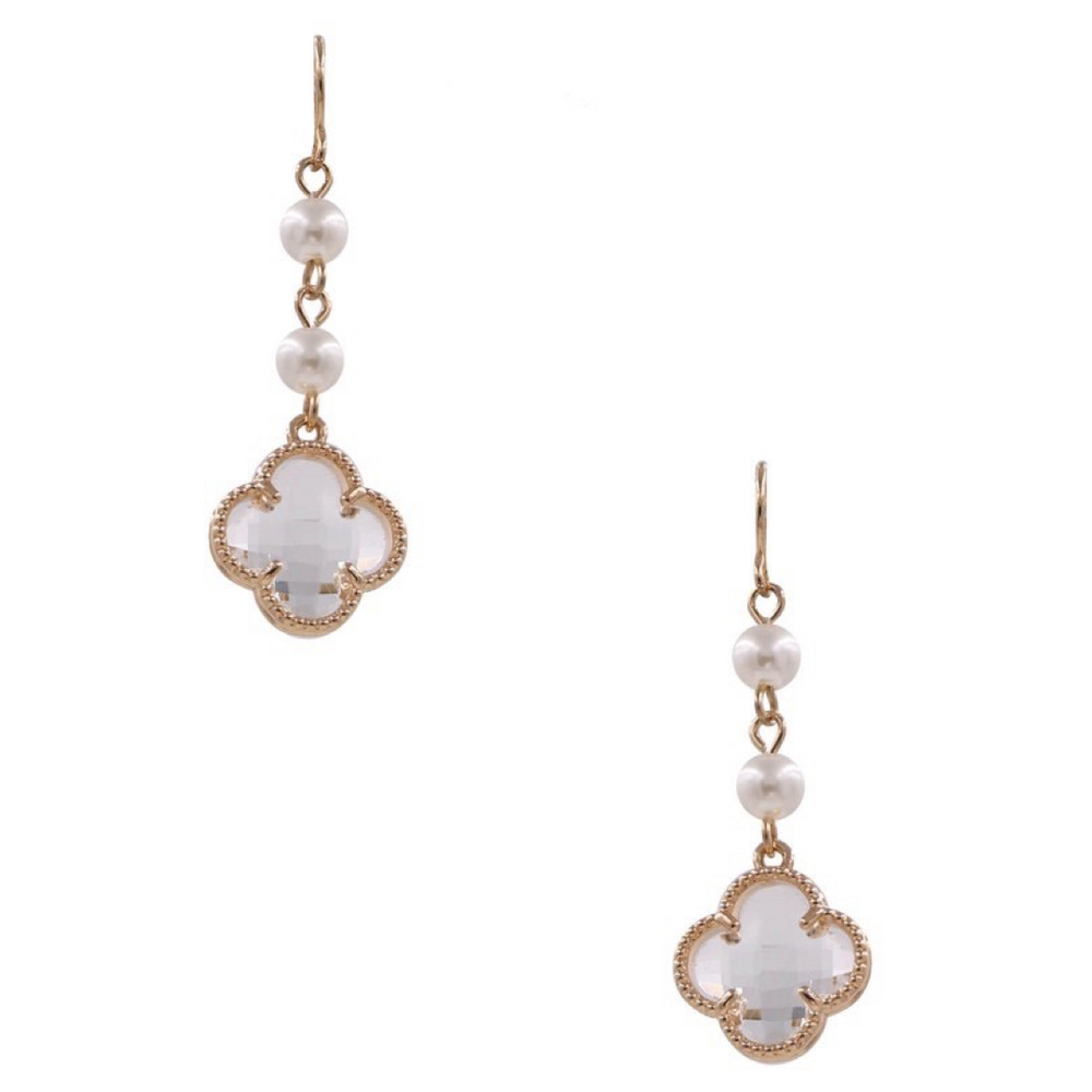 The Paulina Quatrefoil Earrings