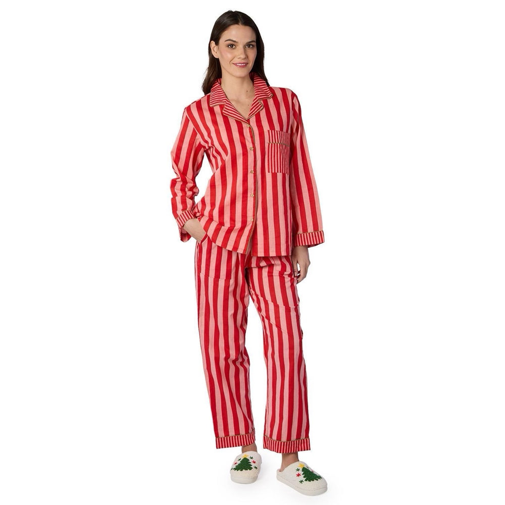 Peppermint Stripe Pajama Set
