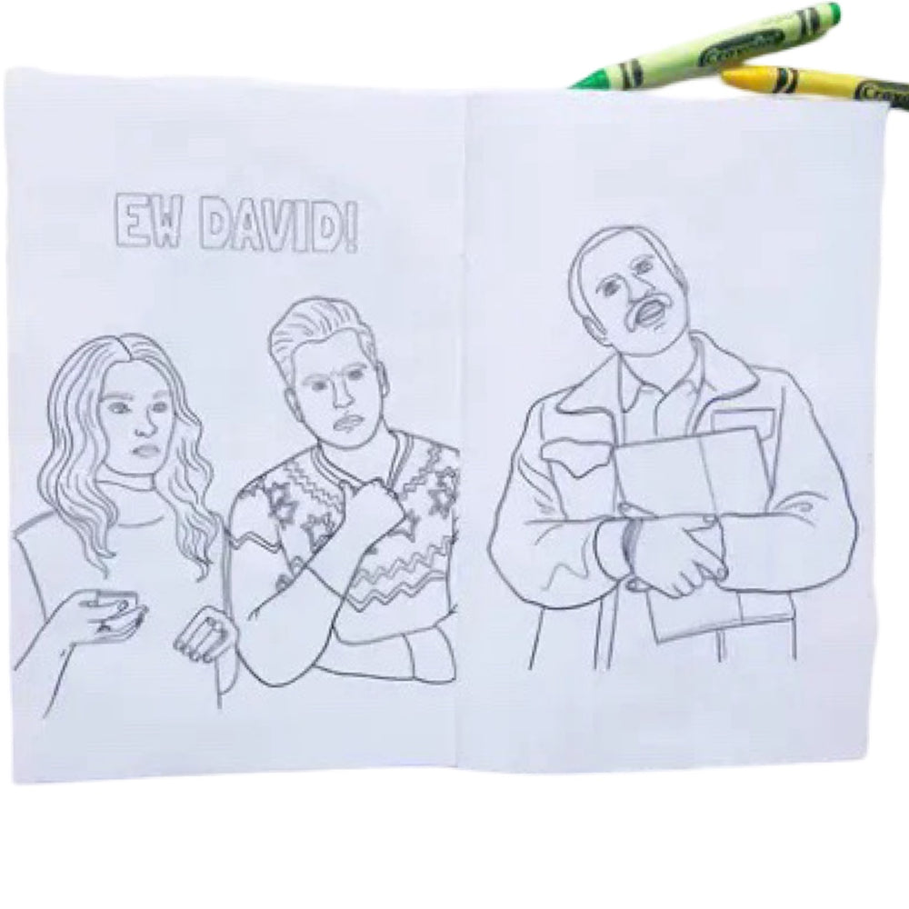 Schitt's Creek Coloring Book