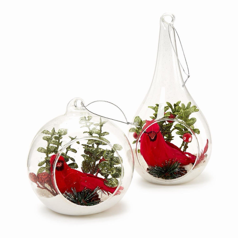 Cardinal Winter Scene Ornament