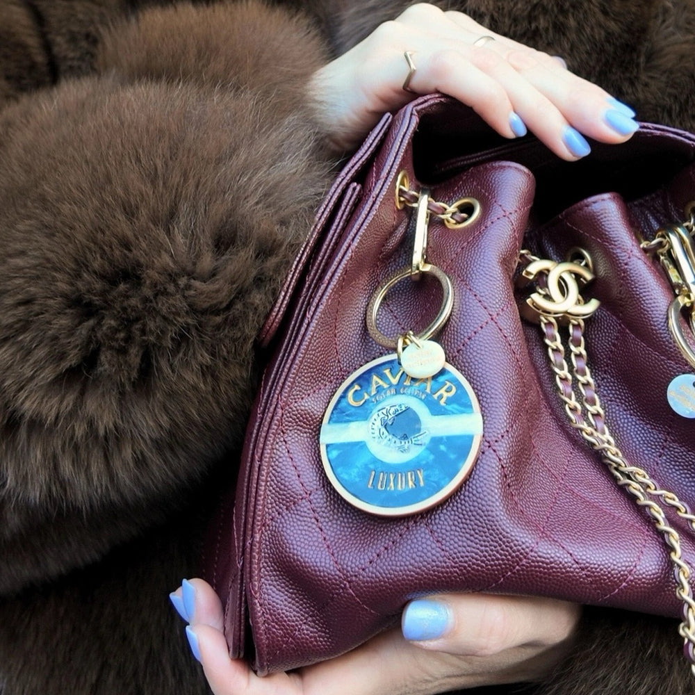 Caviar Bag Charm + Keychain
