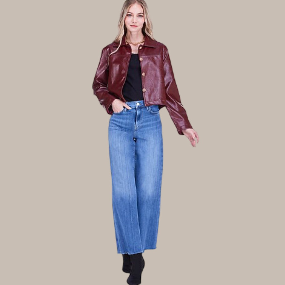 The Oxblood Moto Jacket