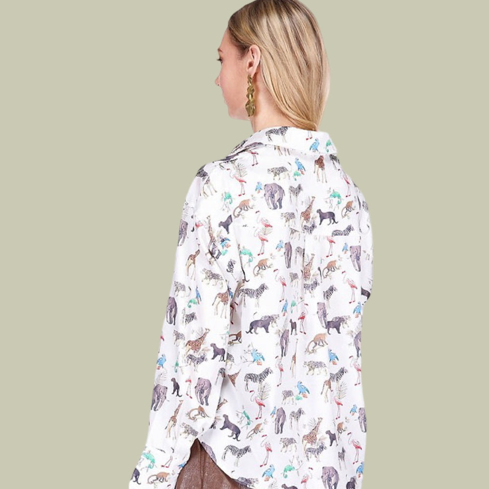 The Safari Chic Crop Top