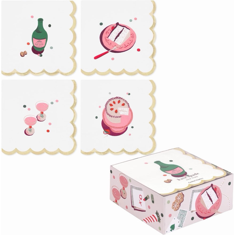 Festive Cocktail Napkins