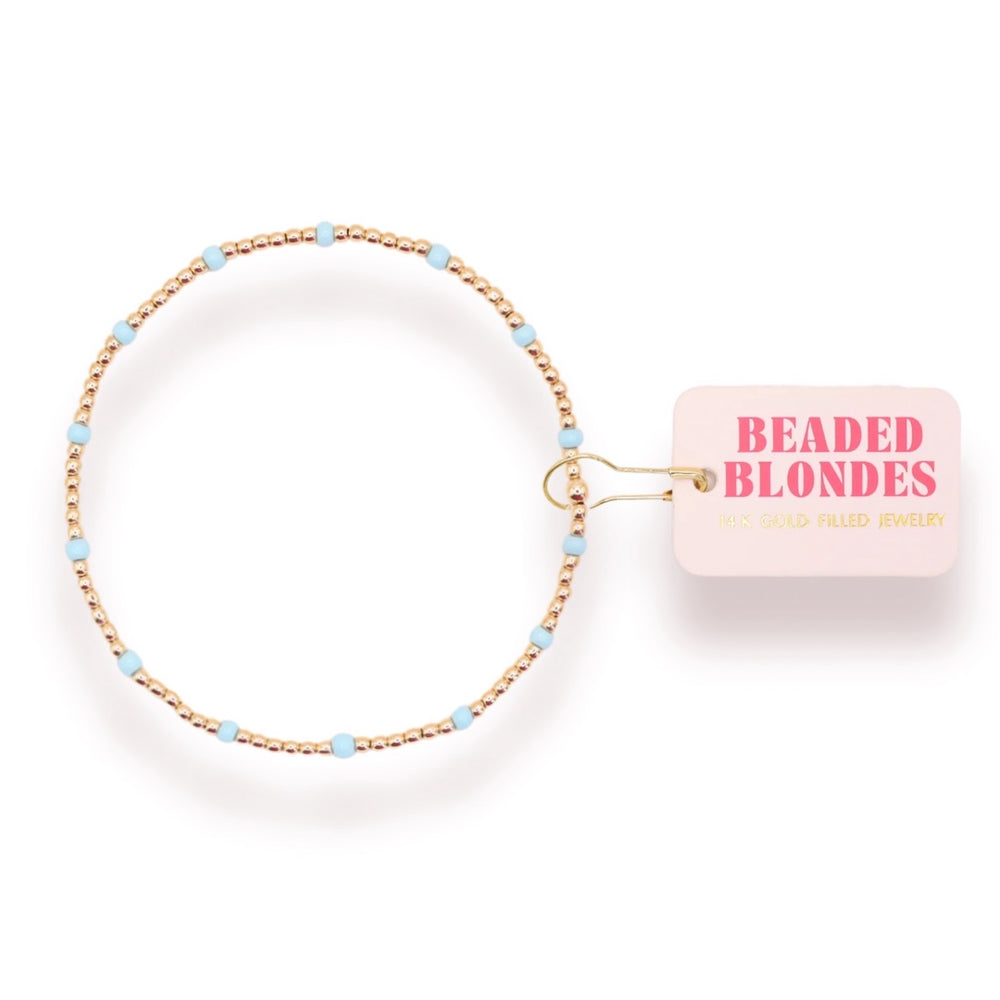 Powder Blue Dainty Poppi Bracelet