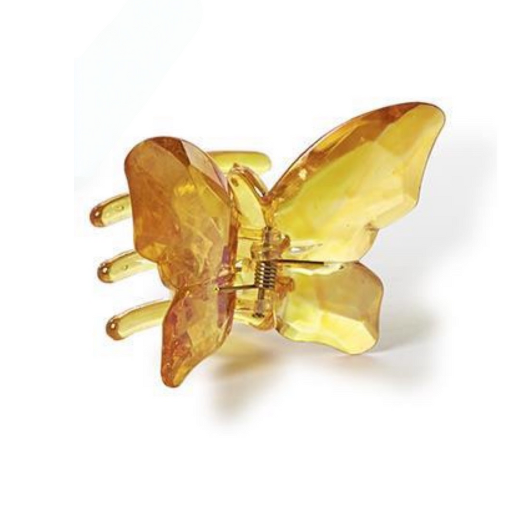 Iridescent Wings Butterfly Claw Hair Clip