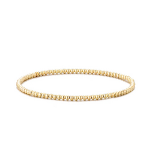 KYLAR MACK 3MM Gold Ball Bracelet