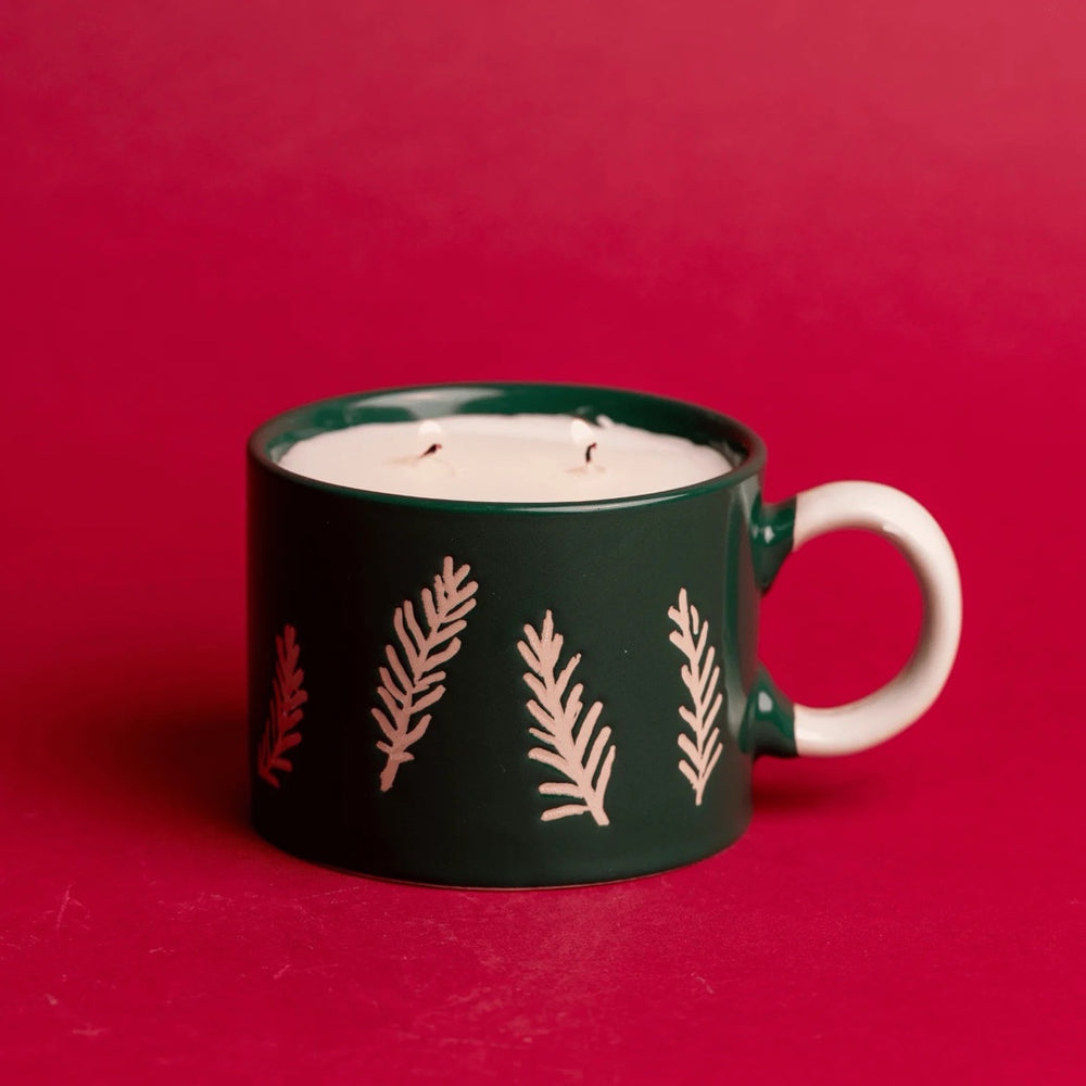 Cypress & Fir - 8oz Green Ceramic Mug