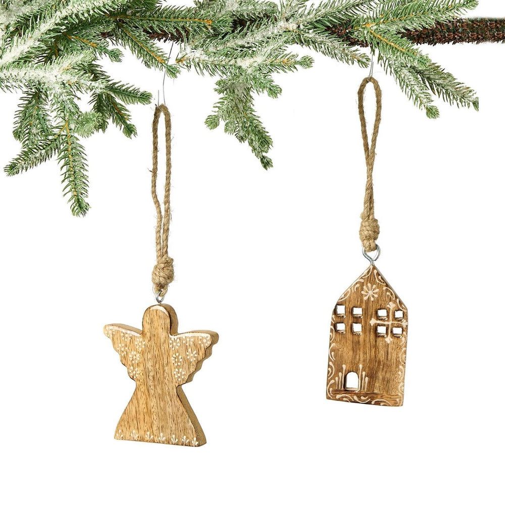 Sweet Season Hand-Crafted Wood Cookie Ornament