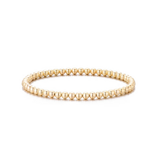 KYLAR MACK 5MM Gold Ball Bracelet