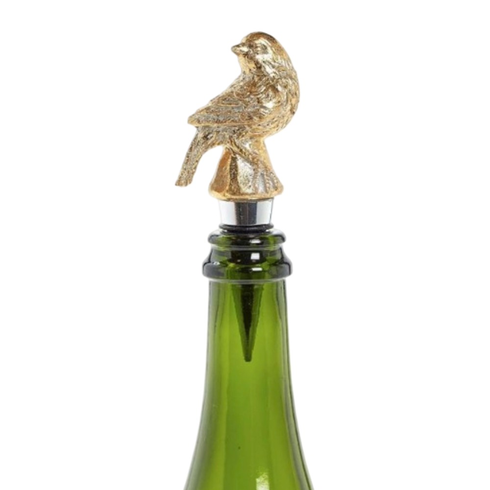 Golden Bird Bottle Stopper
