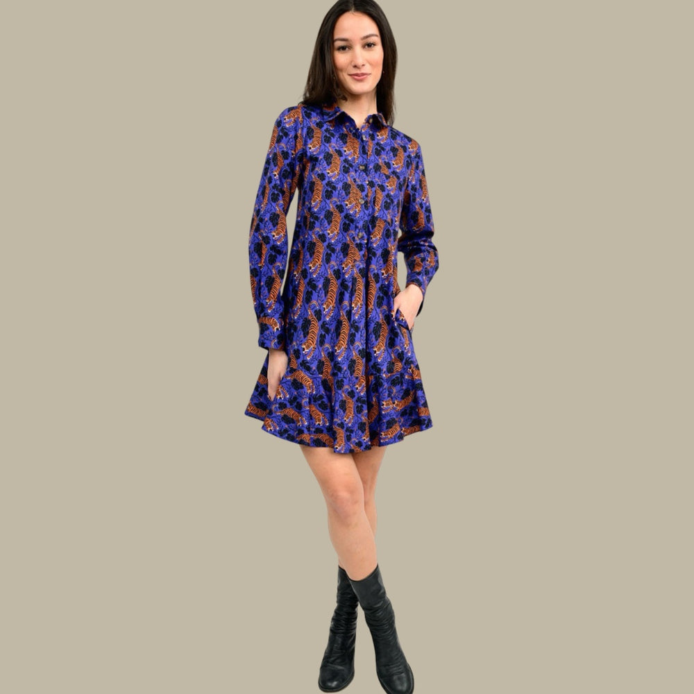 The Feline Frenzy Dress