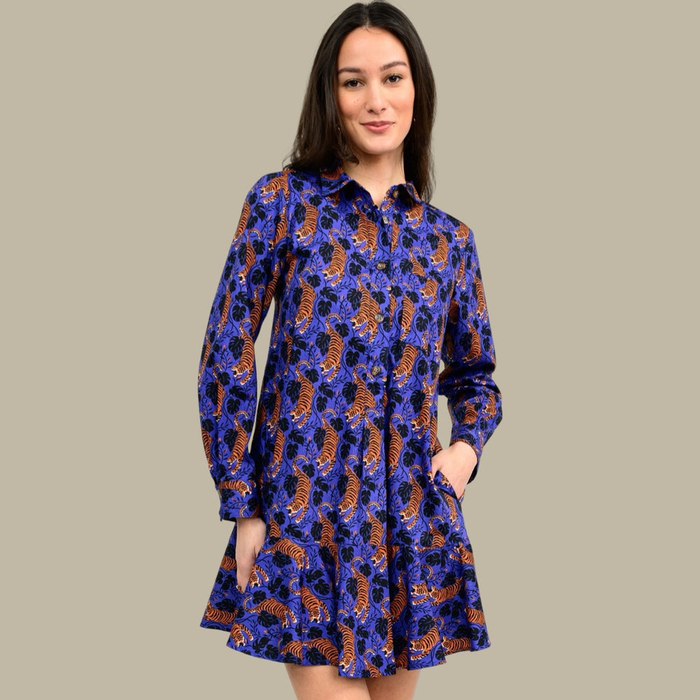 The Feline Frenzy Dress