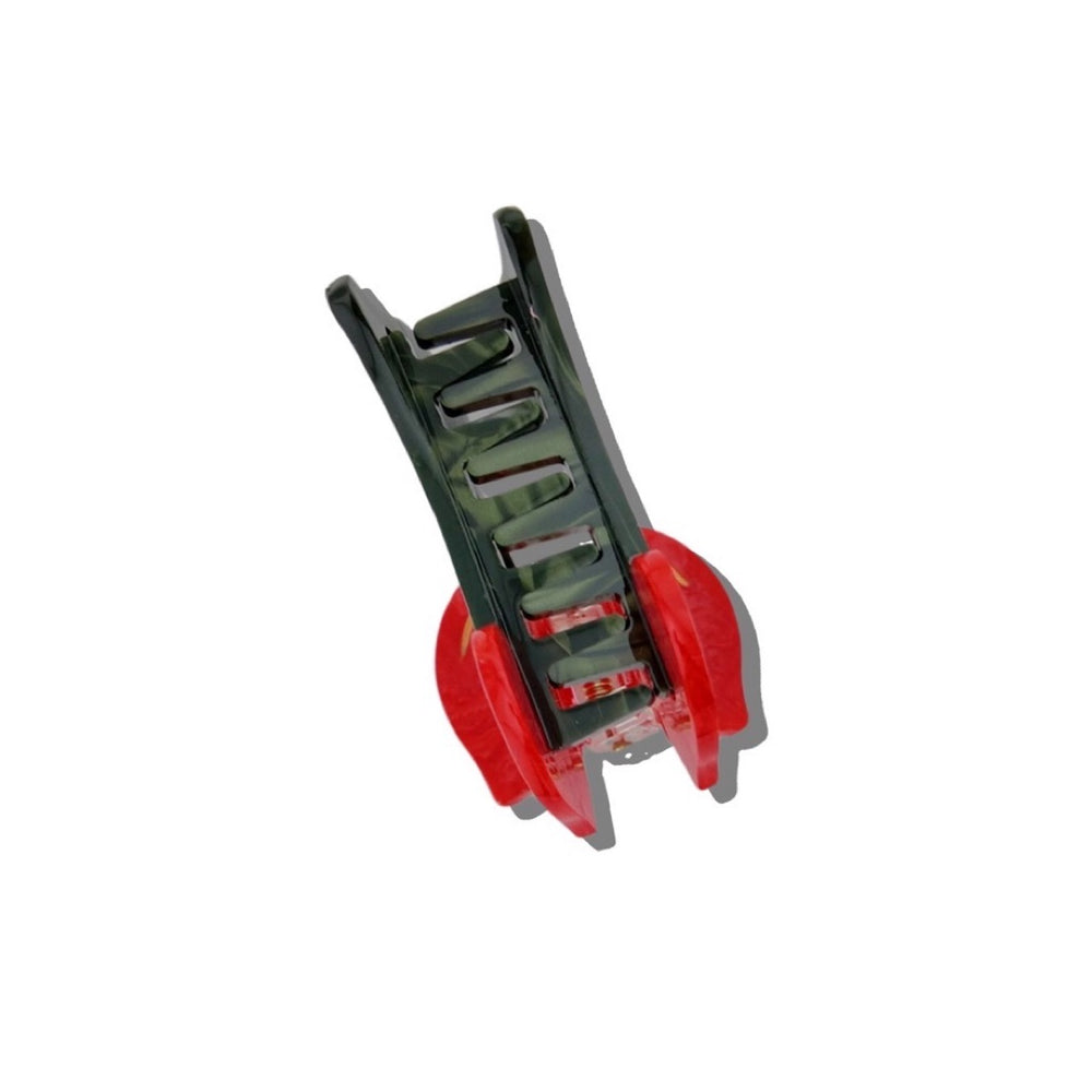 Cherry Hearts Hair Claw Clip