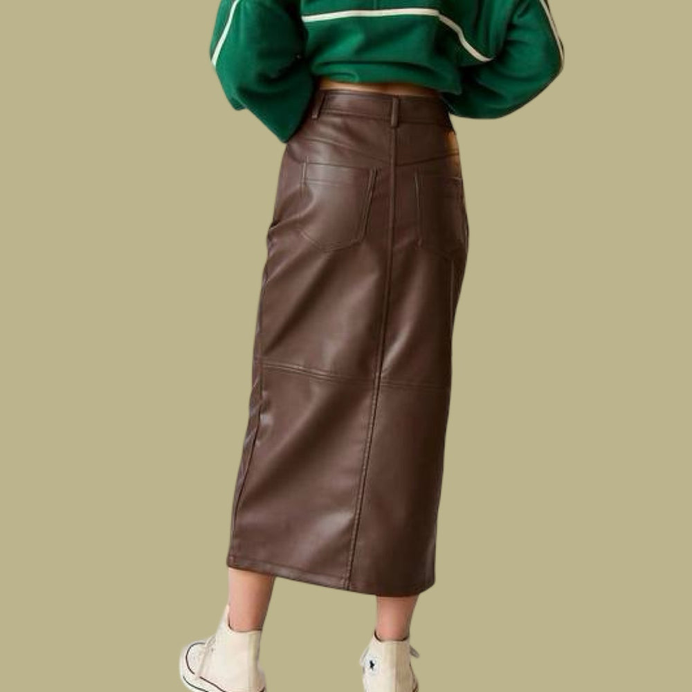 The Chocolate Nassia Skirt