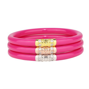 *LIMITED RELEASE* THREE KINGS ALL WEATHER BANGLES® (AWB®) -  EPIC PINK