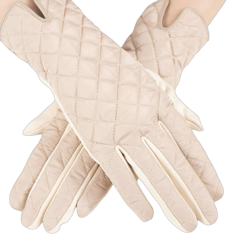 Quilted Solid Gloves