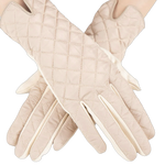 Quilted Solid Gloves