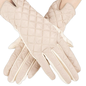 Quilted Solid Gloves