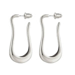Silver Dali Drop Earrings