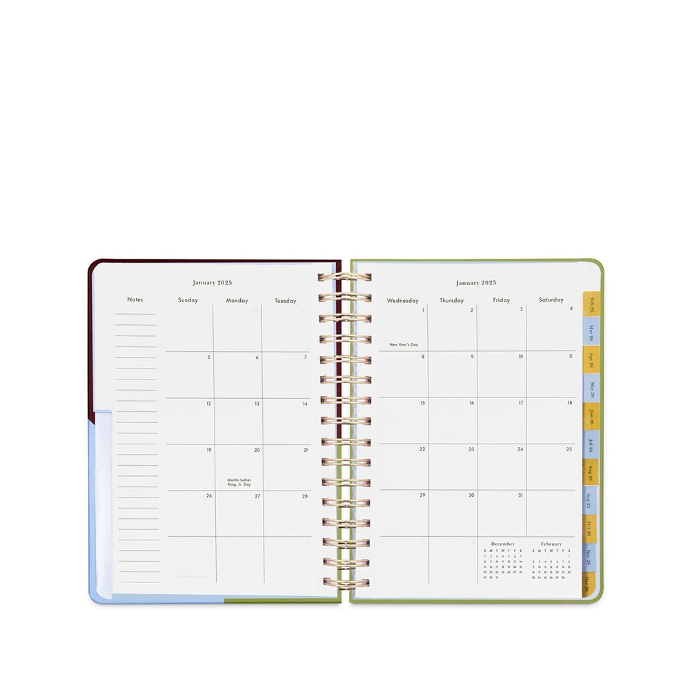 Book Club 12 Month Large Planner