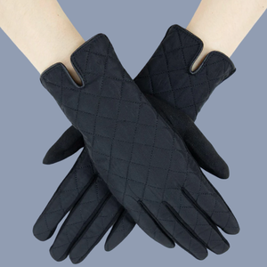 Quilted Solid Gloves