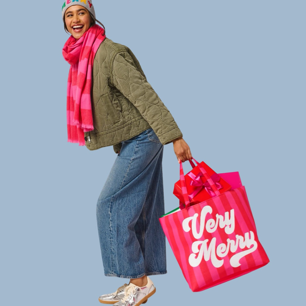 The Very Merry Red Gifting Tote