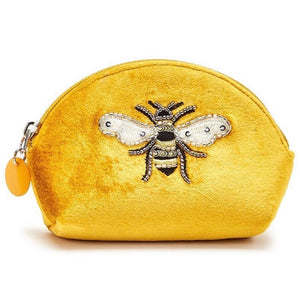 Bee Glamorous Zip Top Jewelry Holder or Pouch